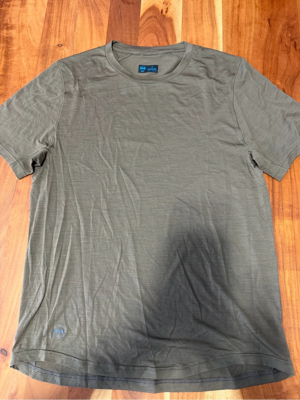 Janji Olive Green Men’s Repeat Merino SS